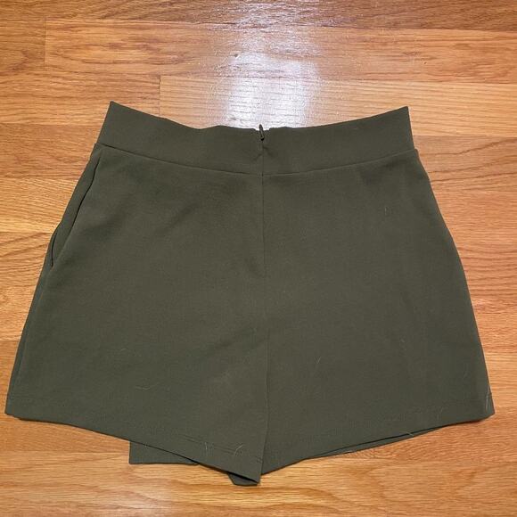Forever 21 Army Green High Waisted Faux Skirt - Picture 3 of 9